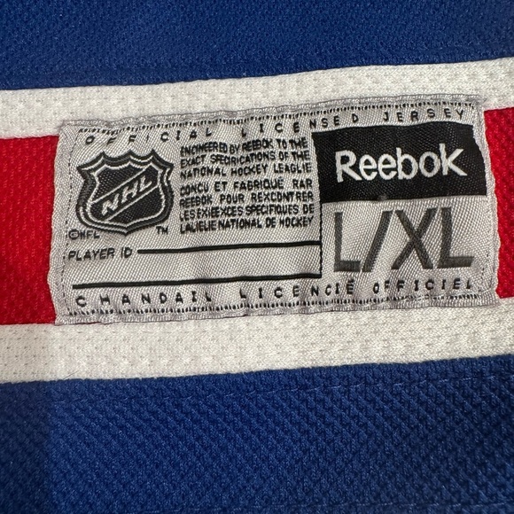 Premier New York Rangers Rick Nash #61 NHL Jersey White Mens Size youth L/XL - Picture 5 of 7